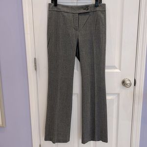 Loft Gray Lightweight Julie (curvy) Trousers, Size 6